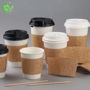 סיטונאי נייר כוס שנחאי 24oz משרד חם קפה כוסות