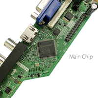 Tersedia Dengan Firmware Gratis Universal 14-32 inci SK105.03 Kartu TV LED Motherboard TV LED