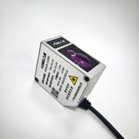Capteur de distance laser Hinson DHR20-11000 10 mètres, boîtier en alliage d'aluminium IP65, communication SSI/CANOpen/485Modbus, précision de 2 mm