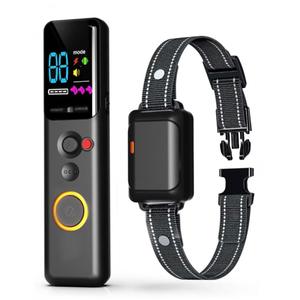 OLHHZX Trending Pet Products <span class=keywords><strong>Collar</strong></span> de entrenamiento para perros con control remoto <span class=keywords><strong>Collar</strong></span> de choque para perros impermeable Collares para mascotas - Product Image 4