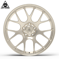Nouvelle jante en alliage d'aluminium forgé pour voiture de tourisme, design concave personnalisé, 5 trous 120/112 mm, 18-22 pouces, légère, Chr-2 polie