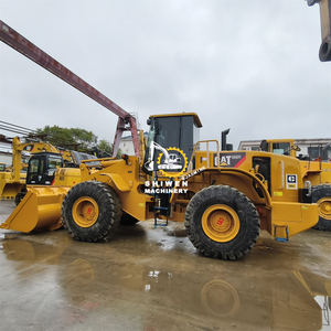 รถตักล้อยางมือสอง CAT 966H ยี่ห้อญี่ปุ่น ขนาด 24 ตัน เครื่องจักรขนาดใหญ่ กำลัง 195 กิโลวัตต์ สำหรับงานก่อสร้าง CAT950F CAT966H มาตรฐาน CE EPA - Product Image 2