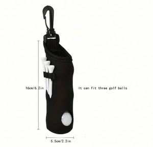 Bolsa de Almacenamiento para Pelotas de Golf, con Gancho, para Montar en la Cintura, de Neopreno, para Hombres y Mujeres, Regalos Promocionales - Product Image 4