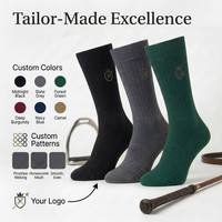 Chaussettes d'équitation personnalisées de qualité supérieure, respirantes, hautes jusqu'au genou, confortables, pour hommes et jeunes
