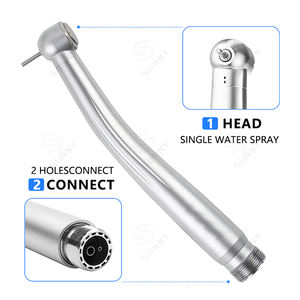 หัวกรอฟันทรงกังหันความเร็วสูงมีรูสำหรับหน่วยทันตกรรม2รู - Product Image 2