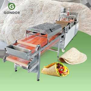Machine à faire du pain lavash entièrement automatique pour <span class=keywords><strong>tacos</strong></span> mexicains, fabrique des tortillas de 30 cm pour <span class=keywords><strong>burritos</strong></span> - Product Image 1
