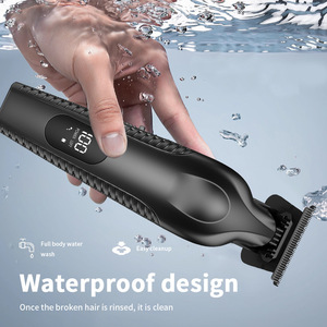 Cortadora de Pelo Eléctrica Profesional, Recortadora de Barba Recargable para Hombre, Máquina de Corte de Pelo con Pantalla LCD, Afeitadora de Barbero - Product Image 5