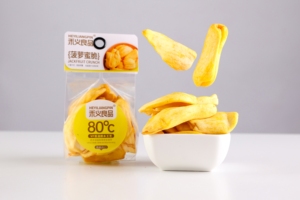 Croustilles de <span class=keywords><strong>mangue</strong></span> séchées FD en gros – Snack tropical sucré et moelleux sans sucre ajouté, chips saines - Product Image 1