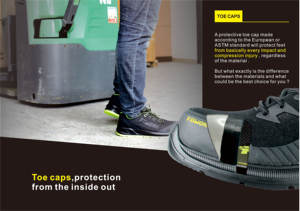 Zapatos DE SEGURIDAD transpirables impermeables de alta calidad <span class=keywords><strong>Botas</strong></span> de seguridad de corte alto con punta de acero de cuero para construcción industrial - Product Image 4