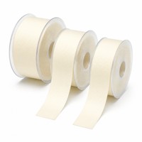 Ruban Gros-Grain Papillon en Polyester, 196 Couleurs, Rouleau de 3mm-100mm pour Nœuds de Cheveux, Artisanat et Décoration de Mariage, Teinture Personnalisée