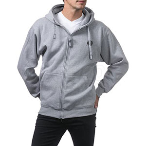 เสื้อฮู้ดแบบซิป100% ผ้าฝ้ายสำหรับฤดูหนาวออกแบบโลโก้ได้ตามต้องการ - Product Image 3