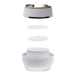 5g 10g 15g 30g acrylique blanc maquillage plante lumière agrandir pot vide pour constructeur gel blanc - Product Image 2