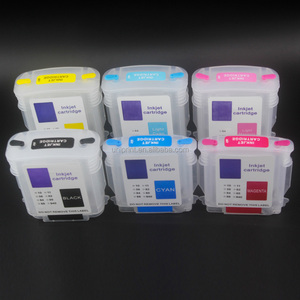 Non. Cartouches <span class=keywords><strong>d</strong></span>'<span class=keywords><strong>encre</strong></span> rechargeables 84 85 compatibles avec <span class=keywords><strong>HP</strong></span> Designjet 130 130gp 130nr 30 30gp 30n 90 90gp 90r avec puce - Product Image 6