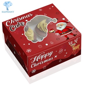 Custom Small Cookie Cakes and Cupcakes Pastry <b>Box</b> With <b>Clear</b> Lid Windows - Product Image 5