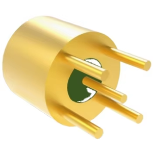Connecteur coaxial RF microstrip mâle <span class=keywords><strong>ASMP</strong></span> à détection complète, plus grand, 50 ohms, pour soudure traversante sur circuit imprimé - Product Image 2