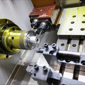 HS-6LS Torno CNC de bancada plana de alta velocidad con un solo husillo, torreta de herramientas múltiples y fresado lateral - Product Image 4