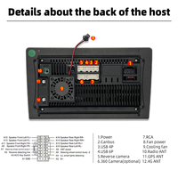Autoradio Android universel TS18 2+32 Go, écran 9/10 pouces, Carplay, GPS, navigation, WIFI, 4G, DSP, écran QLED, lecteur vidéo pour voiture