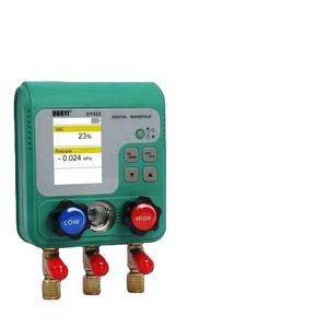 เกจวัดความดันดิจิตอล DUOYI DY523 สำหรับสารทำความเย็น ระบบ HVAC ทดสอบสุญญากาศ อุณหภูมิ และการรั่วไหล - Product Image 2