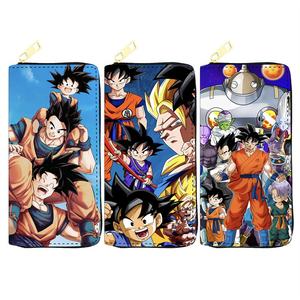 Portefeuille en PU Dragon Ball Anime, long, à <span class=keywords><strong>fermeture</strong></span> éclair, pour femmes, sac à cosmétiques à <span class=keywords><strong>fermeture</strong></span> éclair unique, fabrication en usine - Product Image 1