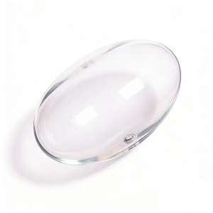 <span class=keywords><strong>Abat</strong></span>-<span class=keywords><strong>jour</strong></span> elliptique transparent personnalisé résistant à la chaleur pour lustre – Vente chaude - Product Image 2