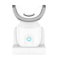Kit de blanchiment des dents électrique intelligent automatique sonique en silicone pour adultes Lula en forme de U à 360 degrés avec LED