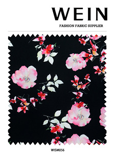 Tissu tissé en crêpe de polyester léger WI-B06 <span class=keywords><strong>multi</strong></span>-motifs, service d'impression numérique personnalisé pour robe - Product Image 3