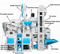 Ensembles complets automatiques de matériel de moulin à riz machine de broyage de riz pour riz étuvé