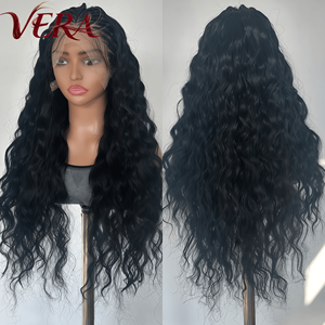 Premium Futura Fibra Synthetic Wholesale HD 13*6 Lace Front <strong>Wigs</strong> Long Small Curly Matte Heat Resistant <strong>Wig</strong> Braided <strong>Sandy</strong> Blonde - Product Image 1