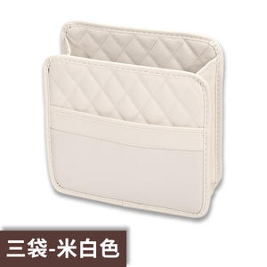 Organizzatore Multitasche per Sedile Posteriore Auto in Pelle Impermeabile, Portaoggetti per Sedile Posteriore in Diversi Colori, Porta Telefono, Porta Bicchiere, Porta Ombrello - Product Image 3