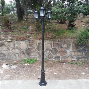 Vintage Garden Street <b>Light</b> Outdoor Aluminum Garden <b>Lamp</b> <b>Post</b> Waterproof Led Classic Garden Pole Lanterns - Product Image 6
