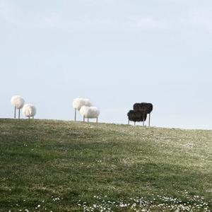 リビングルーム シングルソファ ミラノ ネット人気 ウール ステンレススチール ライトラグジュアリー 取り外し可能 チェア - Product Image 2