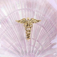 Pin Enamel medis Retro bros simbol obat khusus kerah baju lencana hadiah perhiasan hewan untuk dokter perawat teman