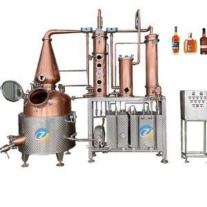 Équipement de distillation d'alcool Offre Spéciale ZJ 500L Machine faisant du whisky <span class=keywords><strong>rhum</strong></span> Gin Vodka Brandy spiritueux alcools distillateur accessoires - Product Image 1