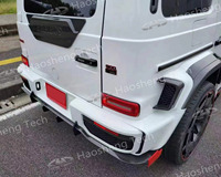 Kit carrosserie haute performance en fibre de carbone style fusée pour mise à niveau W464 Classe G B-Ra Bus B 900 AMG G63 Pare-chocs Grille Échappement