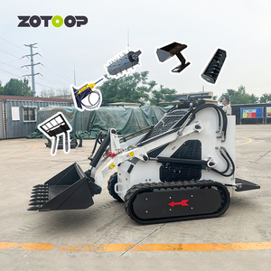 Miễn phí vận chuyển CE Skid chỉ đạo Bộ nạp DIESEL mini loader theo dõi mini Skid chỉ đạo Bộ nạp với gốc cây máy xay file đính kèm - Product Image 1