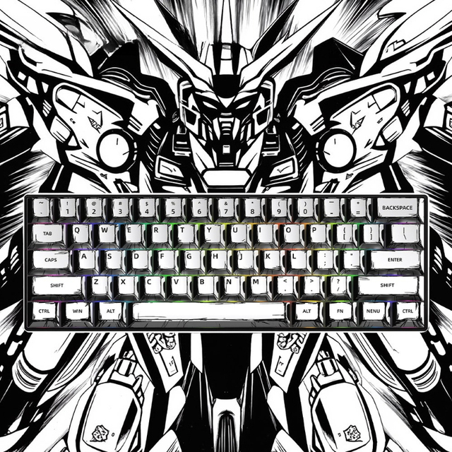 74/135keys Anime Comic Theme Russian Keycaps Cherry PBT Mechanical Keyboard Keycaps Custom DIY Gaming Computer Accessories