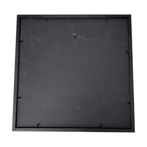 Rắn gỗ 11 "x 11" gạch khung ảnh kính màu đen cho tường trang trí nội thất hoặc bàn hiển thị phong cách gạch bóng hộp - Product Image 3