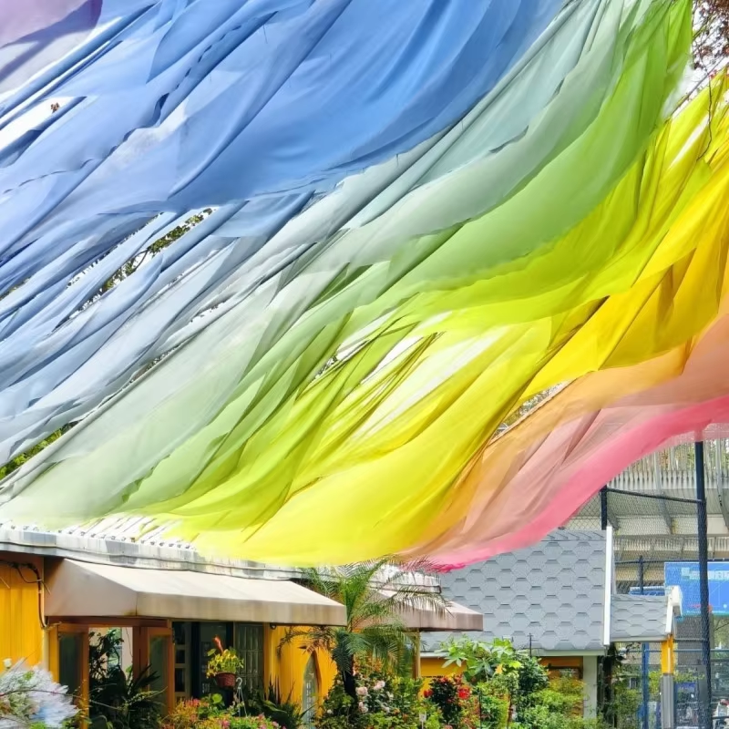 หลากสีสัน สไตล์คลื่น