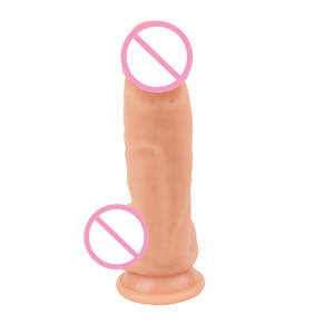 Dildo silikon cair besar 100% dengan harga rendah mainan seks wanita dasar hisap kuat <span class=keywords><strong>Penis</strong></span> palsu realistis untuk permainan seksual Anal pria - Product Image 6