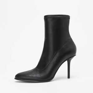 2025 Women's Sexy <strong>High</strong>-<strong>heeled</strong> <strong>Boots</strong> for Autumn and Winter New Styles Pu - Product Image 5