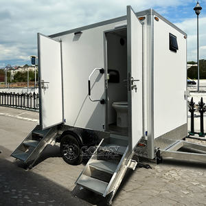 Remolque Sanitario Móvil VIP Goeasy Baño Portátil de Lujo en Venta Remolque con Inodoros y Duchas - Product Image 2