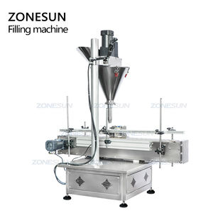 ZONESUN Full Automatic <b>Bottle</b> Auger Pepper Powder Coffee Acrylic Milk Powder Filler Dry <b>Protein</b> Powder Filling Machine - Product Image 4