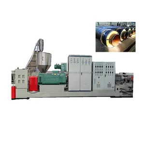 One-Step Coutinued Method Foam Jacket Anti-Corrosion Thermal Insulation Production Line