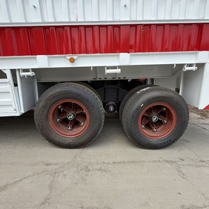 Clôture de bonne qualité fabricants de la Chine Cargo <span class=keywords><strong>semi</strong></span>-<span class=keywords><strong>remorque</strong></span> camion 2 essieux bétail Transport lâche <span class=keywords><strong>semi</strong></span>-<span class=keywords><strong>remorque</strong></span> camion pour le Soudan - Product Image 4