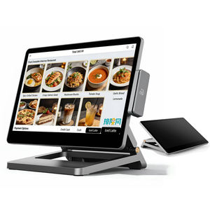 15,6-дюймовый сенсорный POS-терминал «Всё в одном» на Windows с Wi-Fi, Bluetooth, считывателем карт, MSR, NFC для ресторанов и кассовых операций - Product Image 1