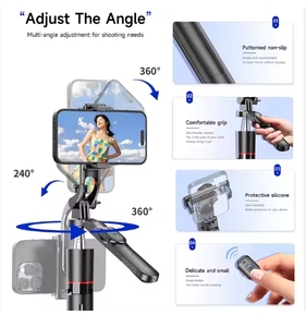 Bán buôn 1.7m <span class=keywords><strong>Selfie</strong></span> <span class=keywords><strong>Stick</strong></span> với điều khiển từ xa không dây điện thoại thông minh chân máy đứng 1/4 vít cho điện thoại di động & máy ảnh giá thấp - Product Image 4