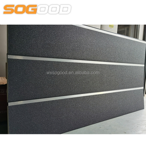 Panneau de <span class=keywords><strong>porte</strong></span> de <span class=keywords><strong>garage</strong></span> isolé en acier de style nouveau, <span class=keywords><strong>porte</strong></span> de <span class=keywords><strong>garage</strong></span> sectionnelle imperméable avec surface finie - Product Image 4