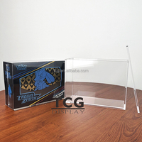 Étui en acrylique UV TCG Pokemomed Etb Plus pour Sword & Shield Elite Trainer Box Plus (Zacian) - Étui en acrylique magnétique pour présentation Etb Plus