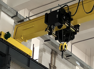 Grúa Puente Monoviga de Estilo Europeo del Fabricante, Capacidad de 3 a 8 Toneladas, con Motor y Piezas de Bomba - Product Image 3