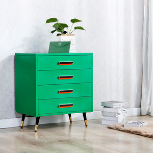 Colore blu cielo mobili soggiorno in metallo acciaio <span class=keywords><strong>cassettone</strong></span> 6 cassettiera cassettiera divano <span class=keywords><strong>letto</strong></span> armadietto laterale con piedini - Product Image 3